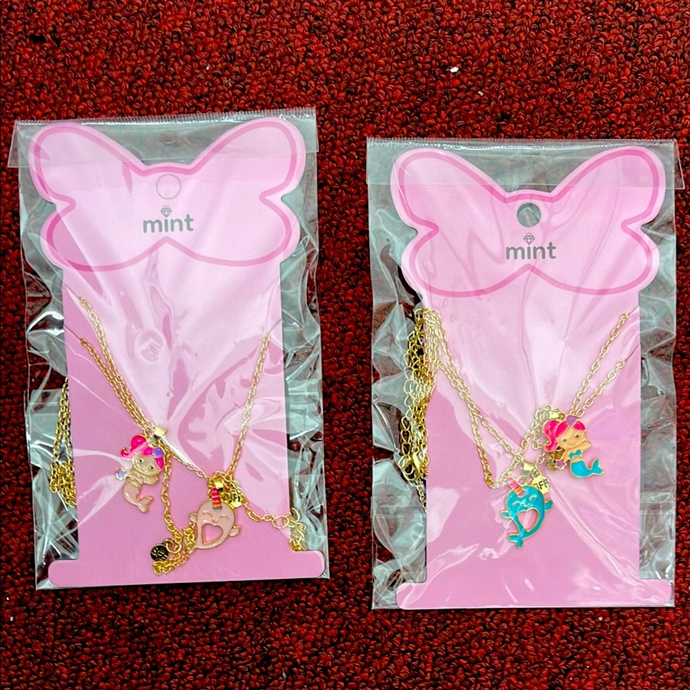 Mint BFF Necklaces